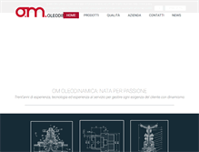 Tablet Screenshot of omoleodinamica.com